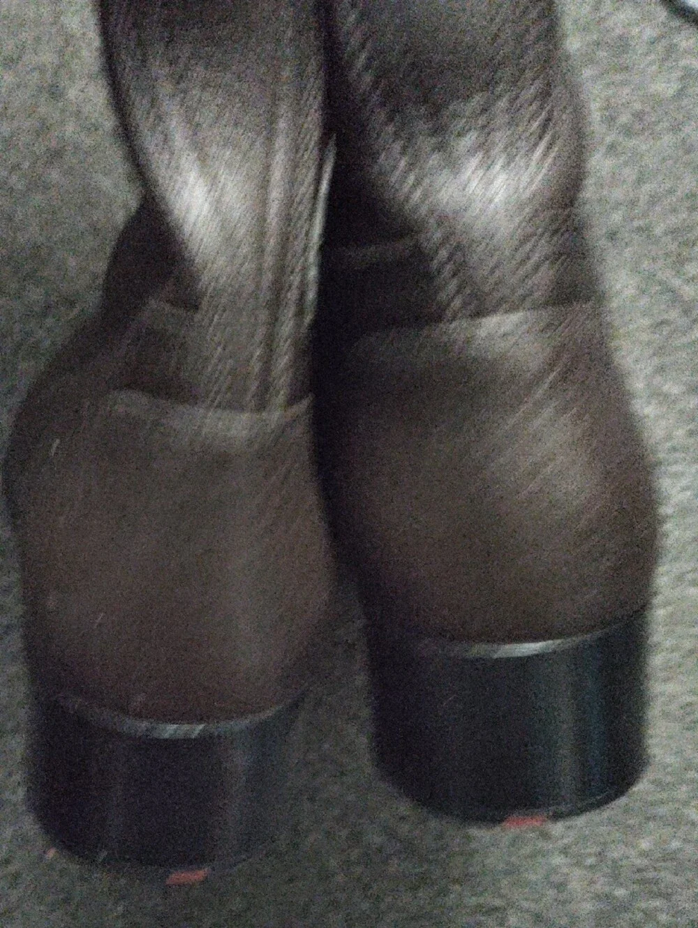 Prada Women's Tall Brown Pebble Leather Riding Boots